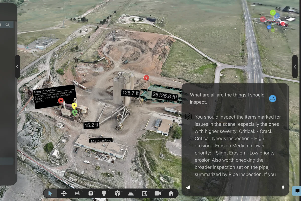 Natural-language interface capability frame